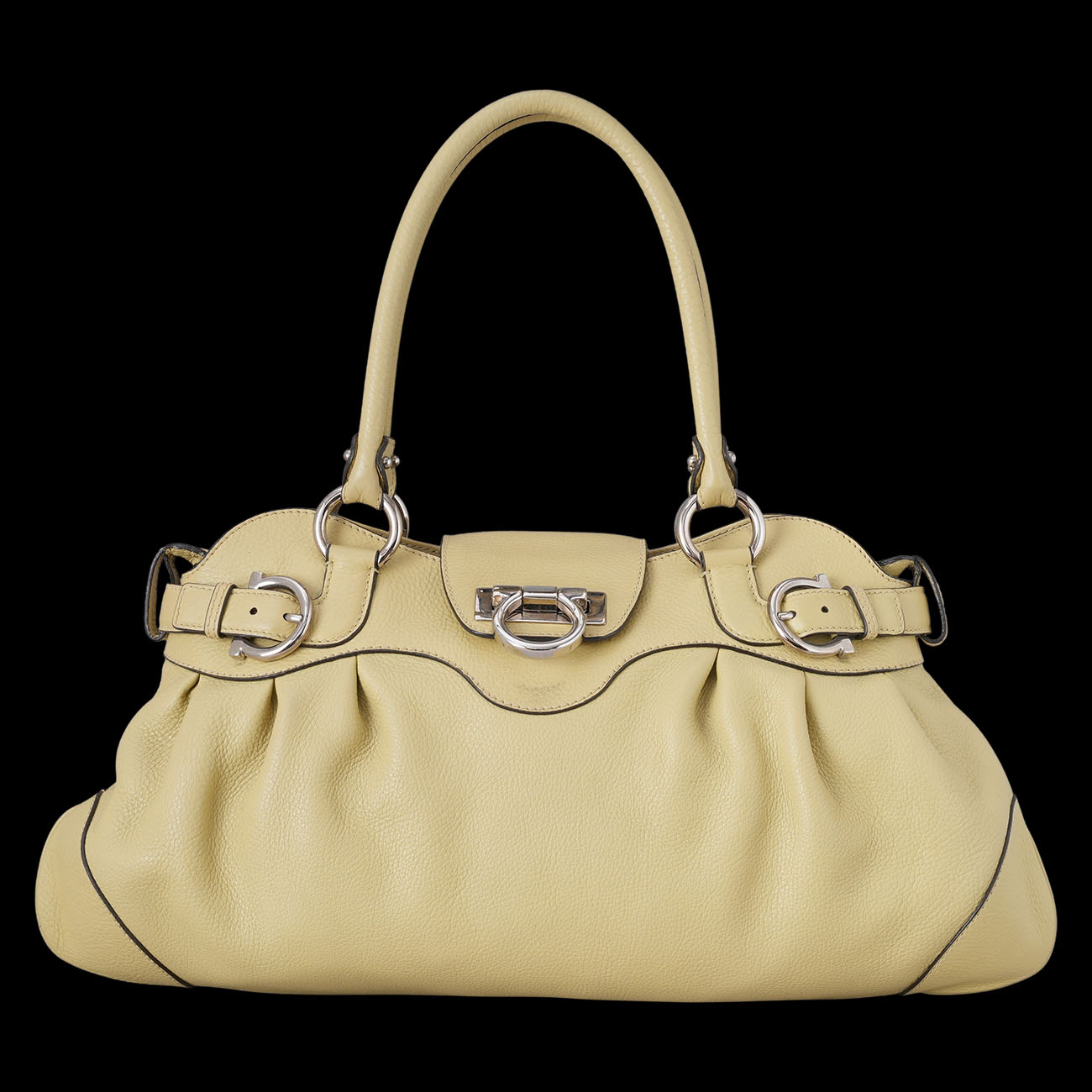 FERRAGAMO(USED)페레가모 간치니 토트백